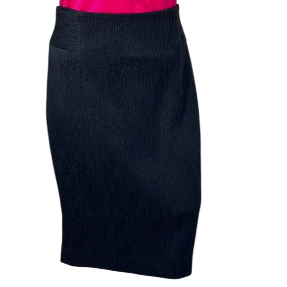 NWT CLASSIQUES ENTIER Black Lined Pencil Skirt Women's Size 12 - Picture 11 of 16